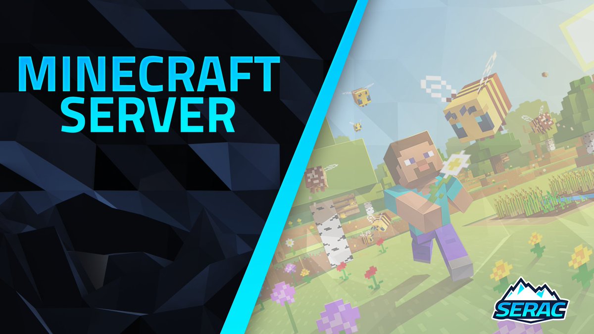seracnet's tweet photo. Our Minecraft server is live! Join us at https://t.co/Zypp3VZUvS today!⁠
#Minecraft #SeracGG #Gaming https://t.co/mur7xH33Y8