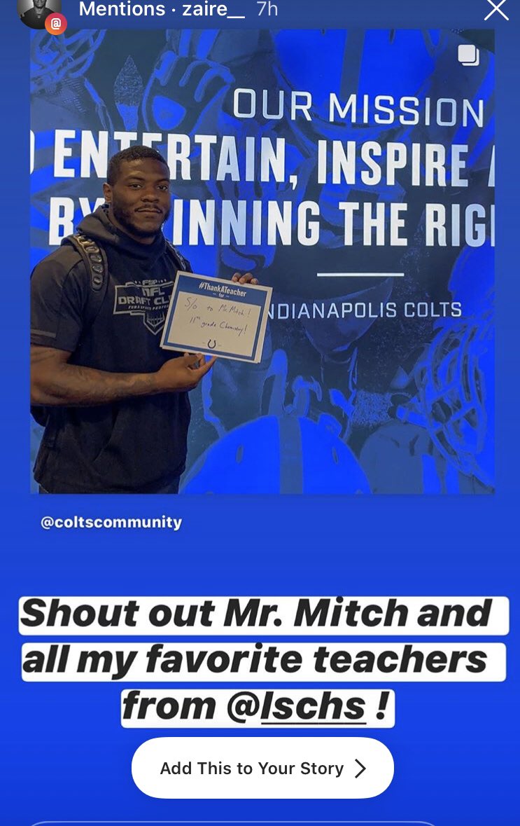 LaSalle_Sports's tweet photo. Thanks @ZiggySmalls_ for the shoutout for @TMitch_LSCHS for Teacher Appreciation Week! #HailLaSalle https://t.co/AOk3xtDxx8