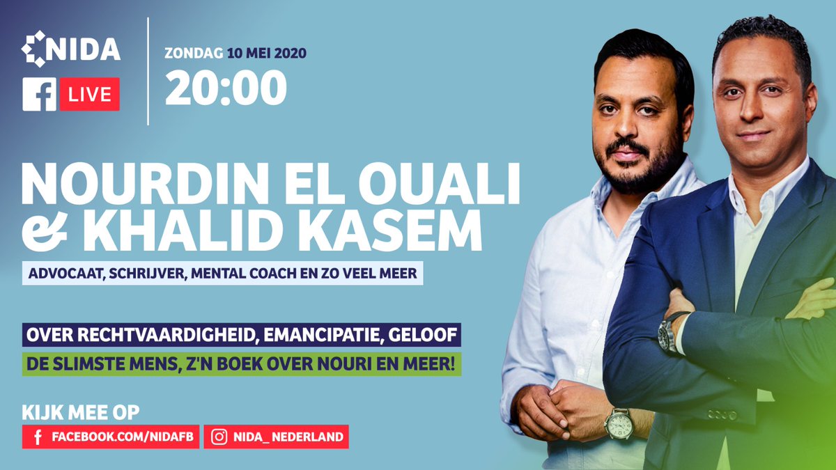 Morgen live op onze Facebook pagina. Kijk jij mee? #middenweglive