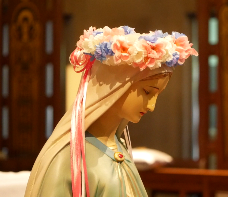 olctkchurch's tweet photo. Don't miss this wonderful video about Mary, the Blessed Mother, and the history of May Crowning at Christ the King. View it here https://t.co/0j5zozd1py #olctk #cardinalpacelli #maycrowning #blessedmother #MothersDay https://t.co/AVV5587JHx