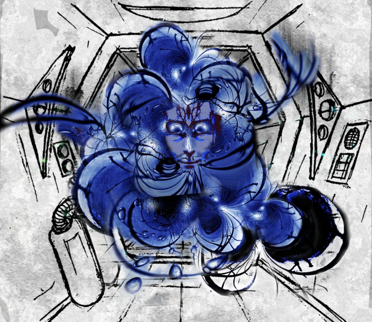 TheLastZHN's tweet photo. Even in the cold,
vast nothingness of deep space,
Nature found a way π½
#Scifaikusaturday #wormholder #SupplementalLog https://t.co/KUDmh0RSZu