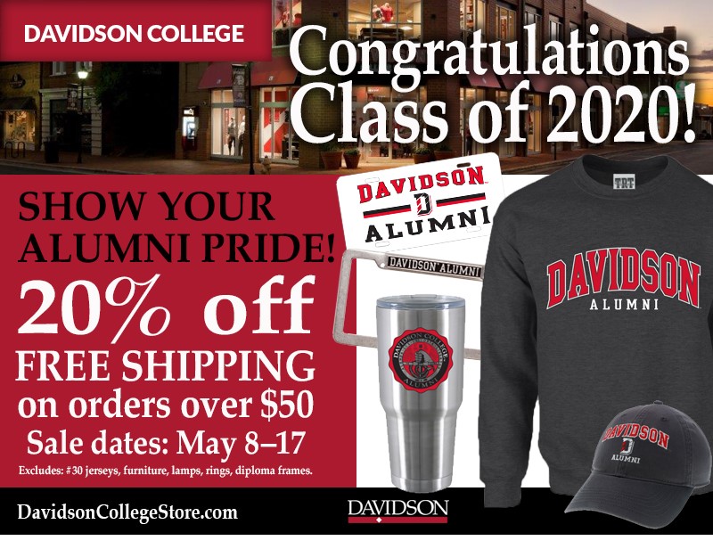 DavidsonStores's tweet photo. WebStore now open!  Congratulations @DavidsonCollege #Classof2020 https://t.co/5LEeYR3Cgo