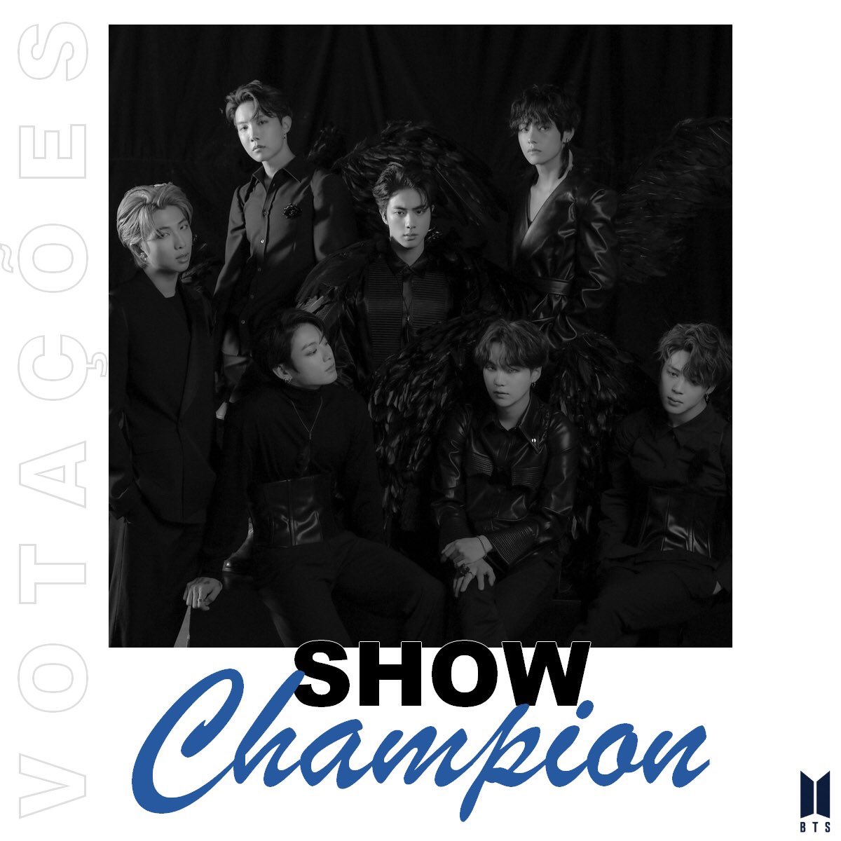 AscensaoBangtan's tweet photo. ✭ Show Champion ✭ https://t.co/PzsHMFdi9T