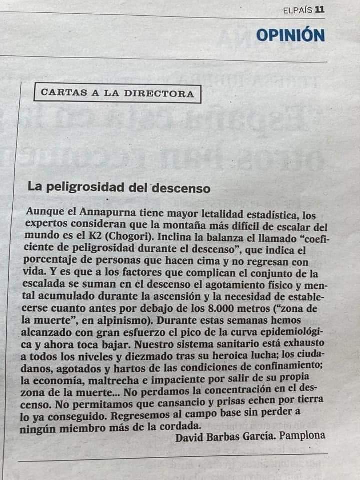 MarRocha11's tweet image. La peligrosidad del descenso