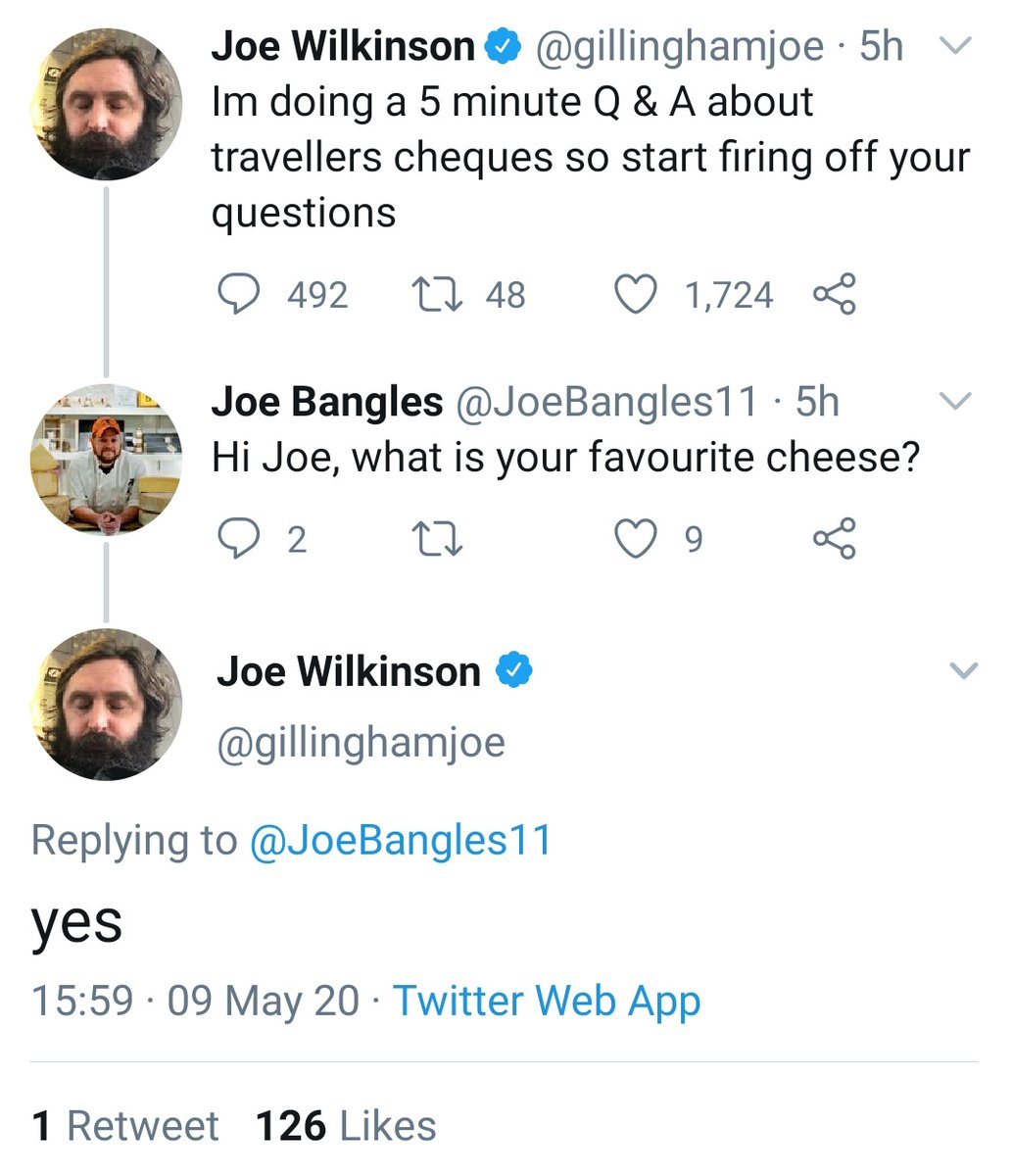 Thank you  @Baddiel and  @vernonkay for your cheese choices.  @gillinghamjoe thanks for answering, sort of  #cheese
