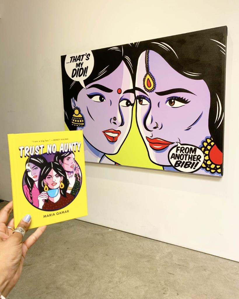 simonschuster's tweet photo. For all who need some creative inspiration for this weekend, check out Desi-Pop artist #MariaQamar! 🎨📖
See here for some #AsianAmericanPacificIslanderHeritageMonth inspired reads: 📚 https://t.co/VmfDkpATj1
@GalleryBooks #Hatecopy https://t.co/I3vRbXXjFN