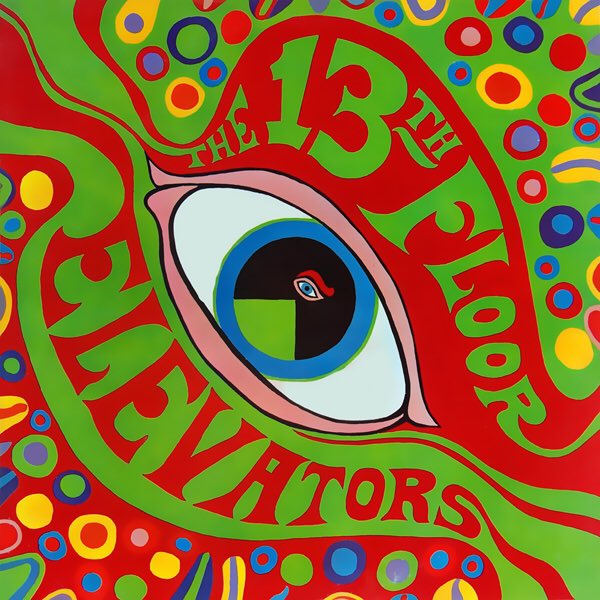 72. The 13th Floor Elevators - The Psychedelic Sounds of The 13th Floor Elevators (1966)Genres: Psychedelic Rock, Acid Rock, Garage RockRating: ★★★Note: If I was rating the cover art alone, it would get 5 stars. Alas, the album loses steam after the first two tracks.