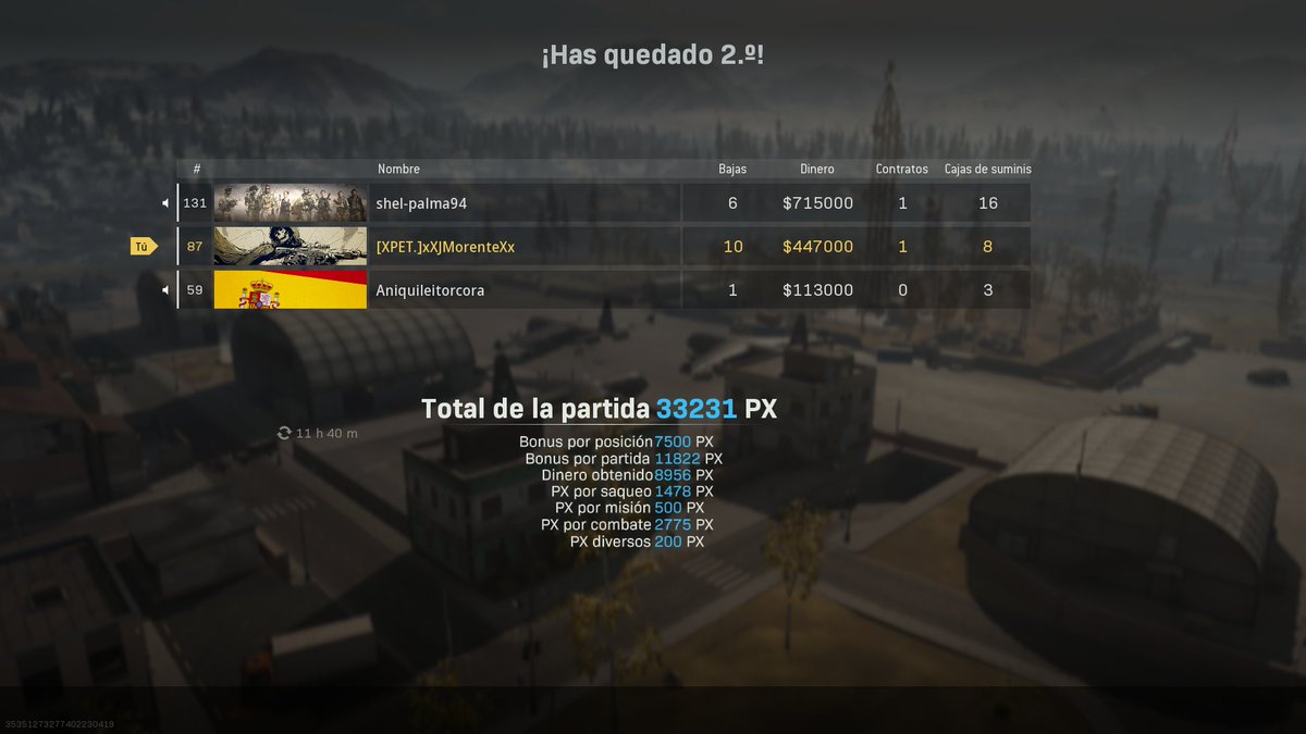 JMorenteXbox's tweet photo. Casi pero segundos no mola  #CallofDutyModernWarfare #XboxShare https://t.co/SUpyijSNoU