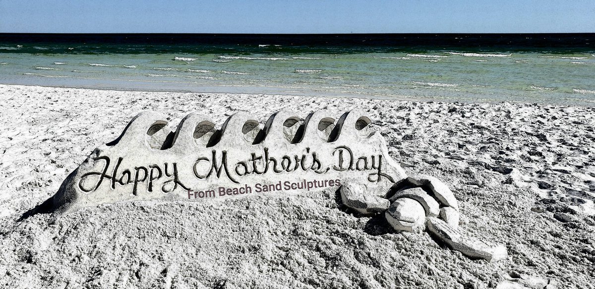 SandCastleFun's tweet photo. Happy #mothersday2020 #MothersDay #9May #mom #sandsculpture #sandcastle #sandcastles #beach #free2share https://t.co/22ntfKmRbd