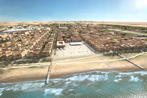 Laayoune, plus grande ville du Sahara, a également connu un développement économique conséquent.Parmi les projets visant à changer la face de la région, on peut citer la construction d’une technopole à Foum el Oued,la construction d’un port-ilot et d'une unité intégrée d’engrais