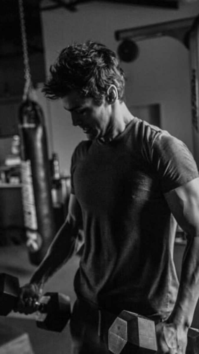 there is no need for him to look like this while working out