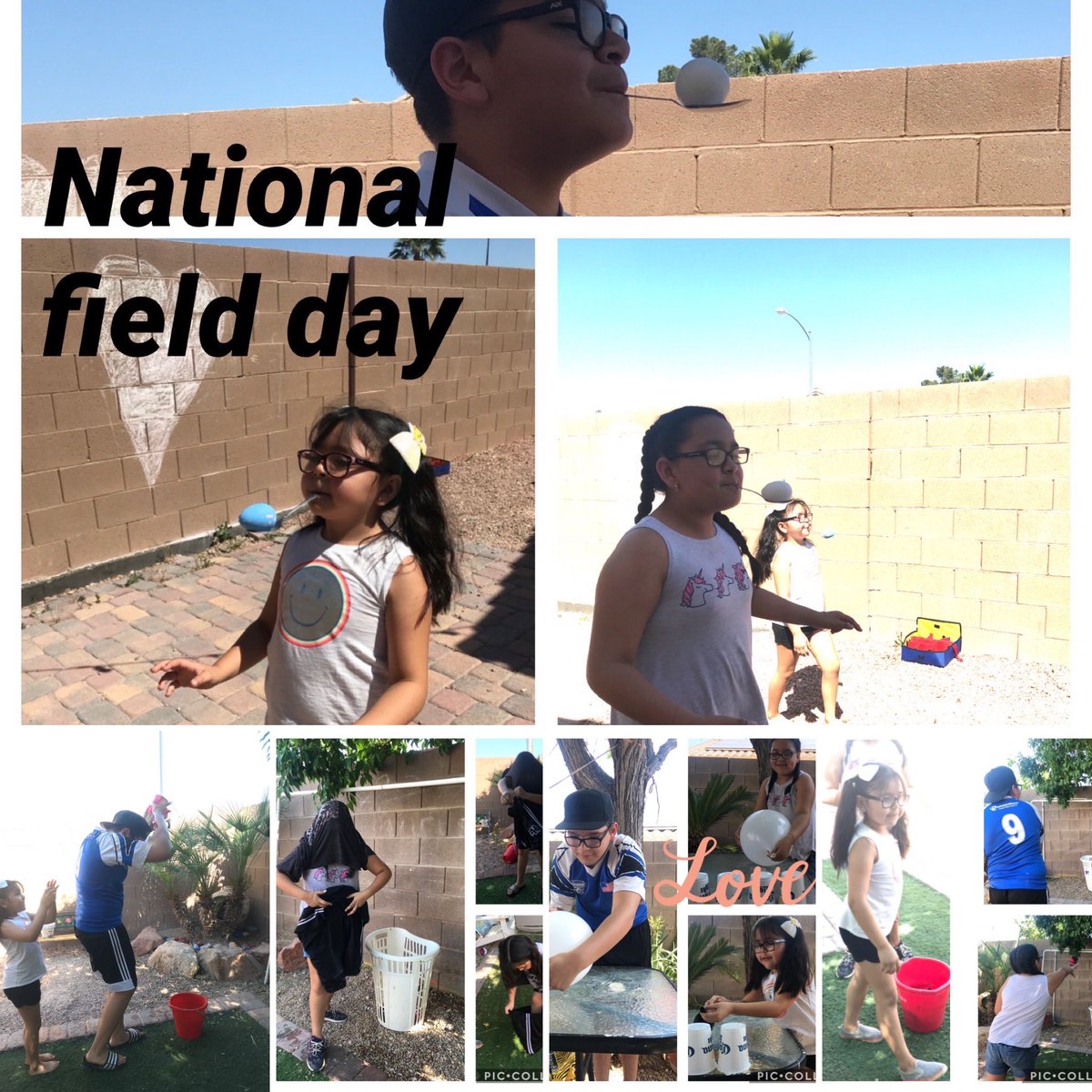 Yesterday, May 8th was National Field Day and the wonderful Garza Family Celebrated in full force!! Thank you for sharing, We Are Stronger Together @HeardESMagnet