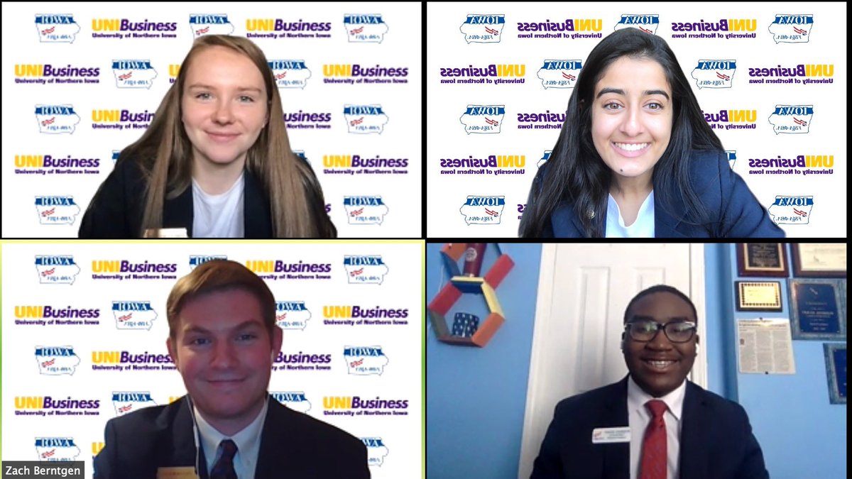 TravisJohnson_9's tweet photo. Today I had the honor of participating in Iowa FBLA’s first Virtual State Leadership Conference. Thank you @IowaFBLA for putting on this amazing conference and inviting me to participate—I had a great time. Leadership continues even during quarantine! @FBLA_National #IAVSLC20 https://t.co/cCKCp5BsNv