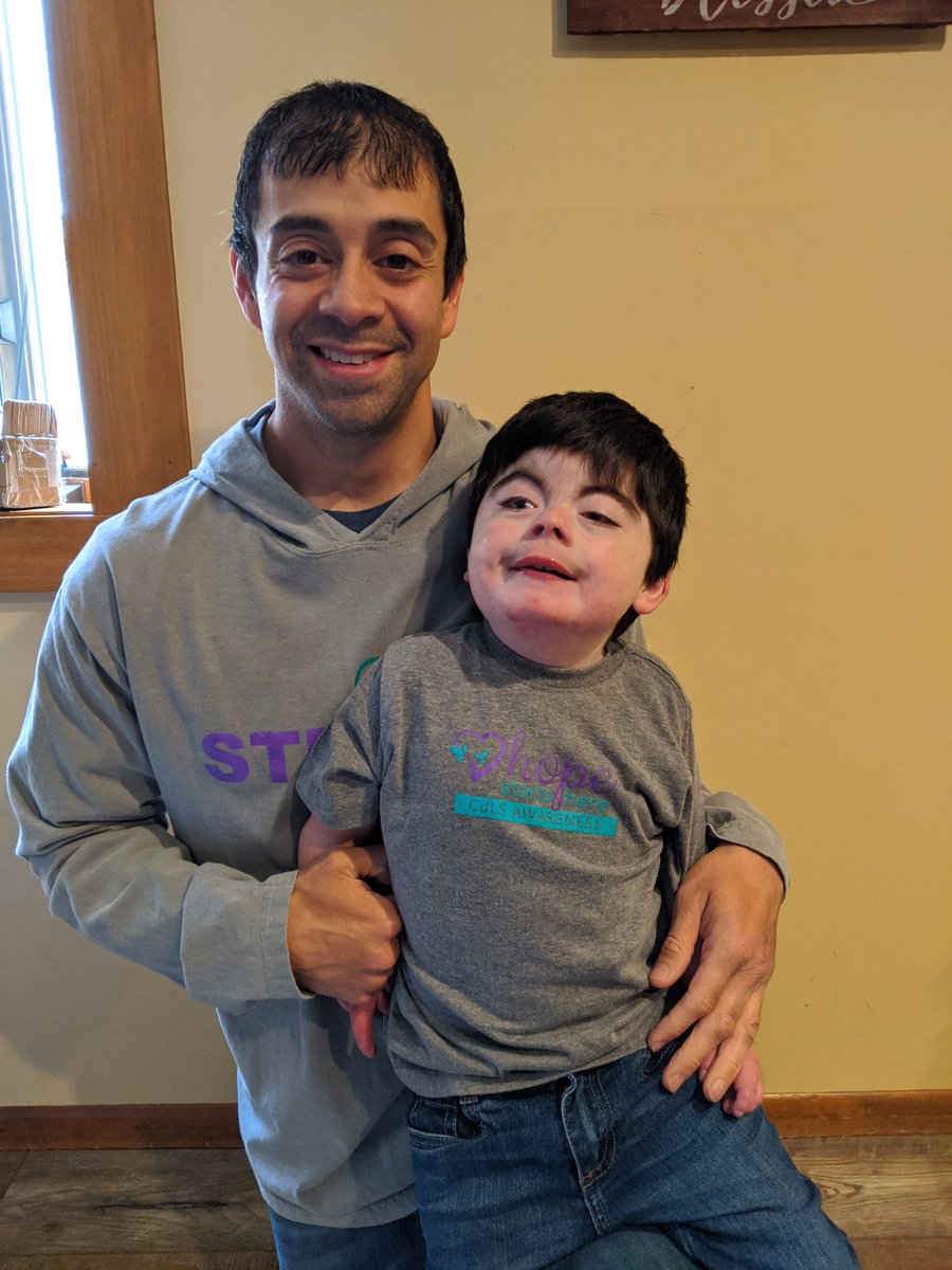 bsl31's tweet photo. Today is CdLS Awareness Day! We celebrate Monte and his friends 💜 @dmbtelischak @CdLSFoundation #cdlsstrong #hopestartshere #corneliadelangesyndrome https://t.co/1fayTWyYfz