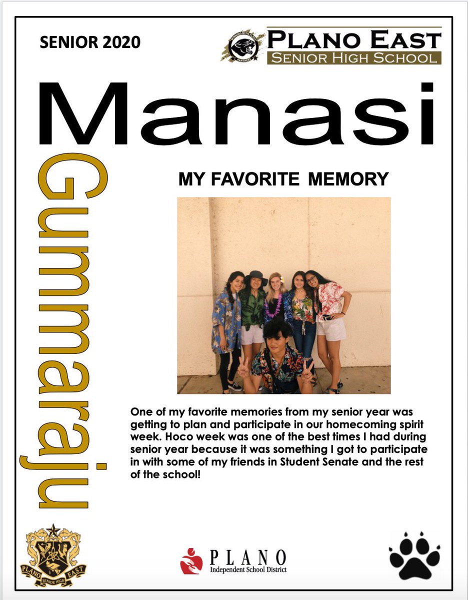 #PantherSeniors2020