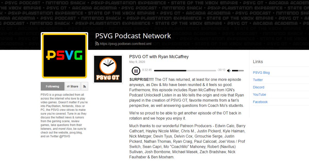 PSVG's tweet photo. No your* podcast app isn't lying to you, @CoachHulk &amp; @DatNinjaDev have released a surprise episode of PSVG OT featuring none other than @DMC_Ryan from Podcast Unlocked!!! #SURPRISE

We hope you enjoy this little PSVG extra this week 😘 

Link: https://t.co/Rku0LT0PFq https://t.co/kmuuiFCvrE
