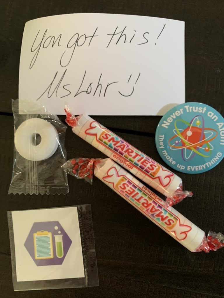 Really appreciate Ms Lohr taking time to drop off a “Good luck on the AP Physics Test” treat! Thank you! <a href="/DavissonDustin/">Dustin Davisson</a> <a href="/Supt_comalisd/">Andrew</a>