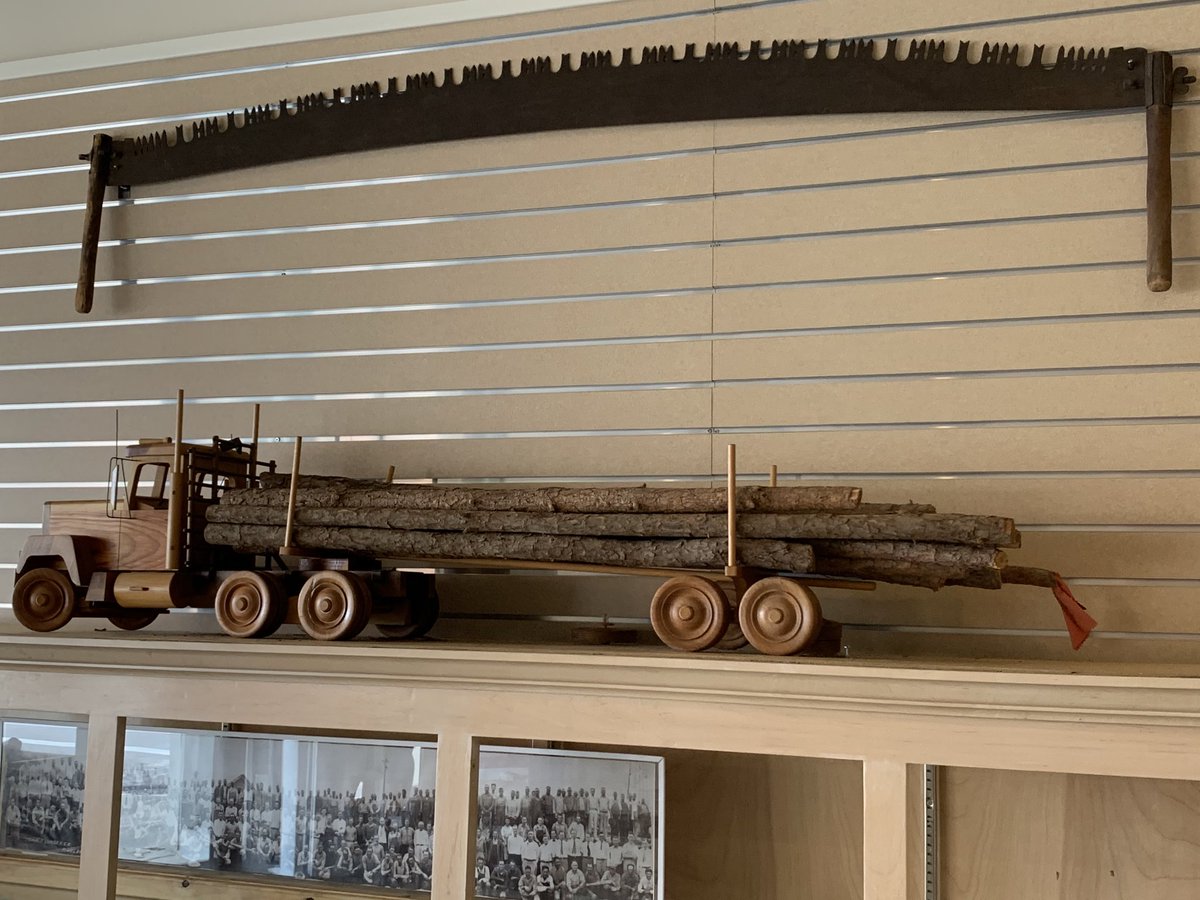 jasper_museum's tweet photo. Working up new Timber Industry exhibit. #goodday #reallytired https://t.co/9chc01GTam