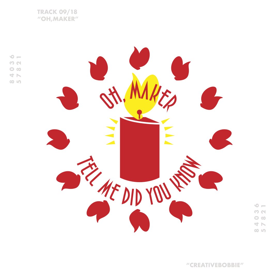 creativebobbie's tweet image. #TheArchAndroid Track 09/18. "OH, MAKER"

🕯️"Oh, Maker, tell me did you know
This love would burn so yellow?"
- @JanelleMonae💕