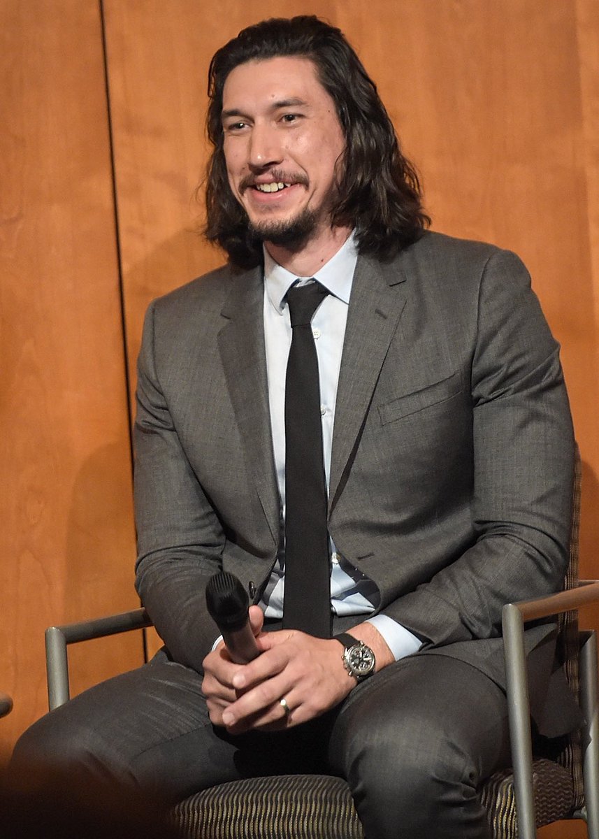 Adam Driver Central on Twitter: "These were the premium 👌🏻 long hair Adam  hours. #AdamDriver attends “An Evening With Adam Driver” at the New York  Film Festival 10.2.16 https://t.co/8JbjH46NA7" / Twitter