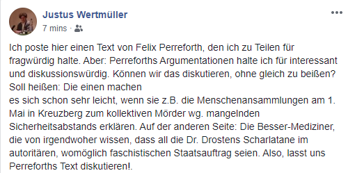 Corona droht die Bahamas zu spalten. Wertmüller versucht mit plattem Zentrismus den Laden zusammenzuhalten. Ob es ihm gelingen wird? Es bleibt spannend in der deutschen Politsektenwelt.