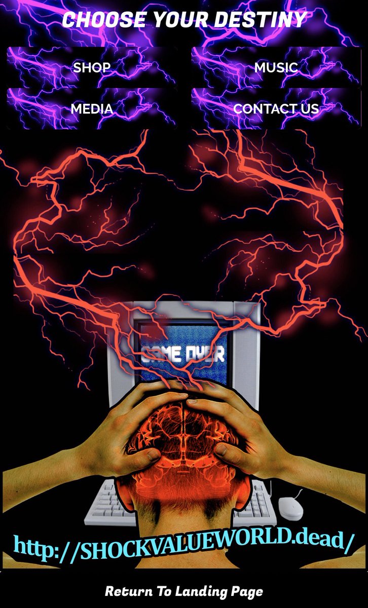 shockvalueworld's tweet photo. Make sure to visit https://t.co/phnddsz76l for new clothes and sounds! ☪️⚡️ https://t.co/KtSgTLPwMs
