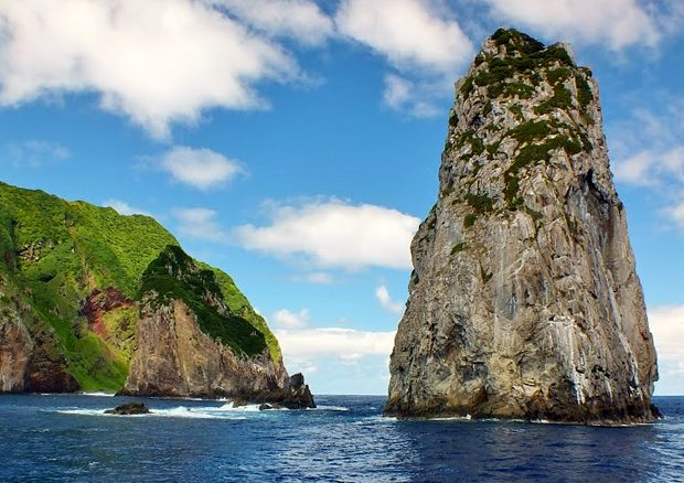 4 'Ata is surrounded by cliffs, & it took the castaways weeks to find a route to the island's interior. Once they reached the island's high plateau, though, they found plentiful food. As Willey noted, the boys were repopulating an ancient Tongan village called Kolomaile.