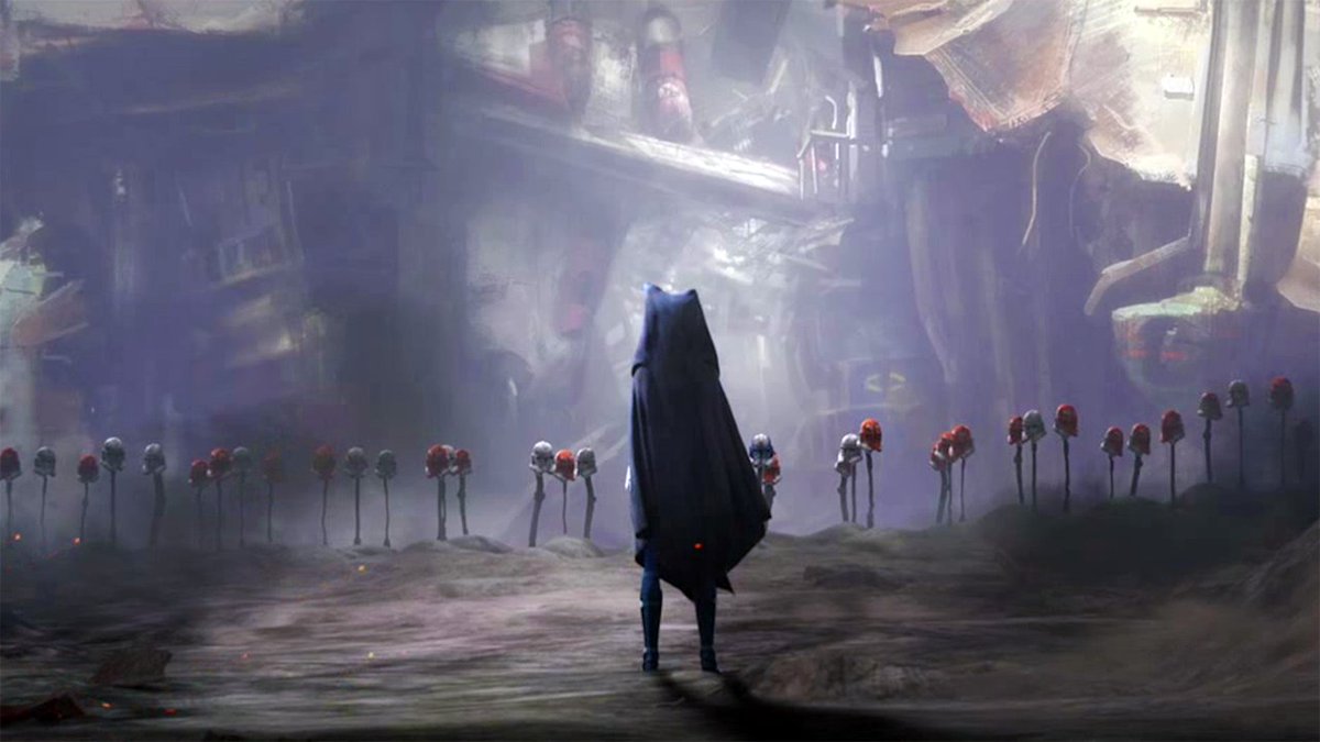 Iamtheonlyalpha's tweet photo. The end of an era. The end of pain. The beginning of suffering.
#VictoryandDeath
#AhsokaTano #DarthVader https://t.co/yEut0dyNMB