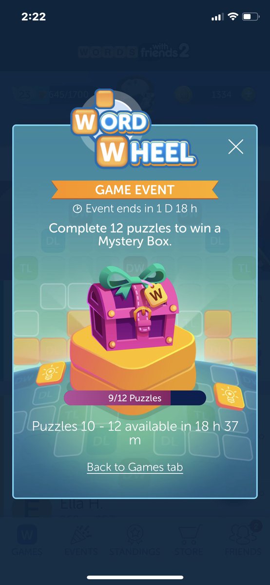 halfbatch's tweet image. ⁦@WordsWFriends⁩ why the FUCK do you have this big ad blocking your game telling me more games will be available later?!?!?! I just want to play the game I have been for over a decade.