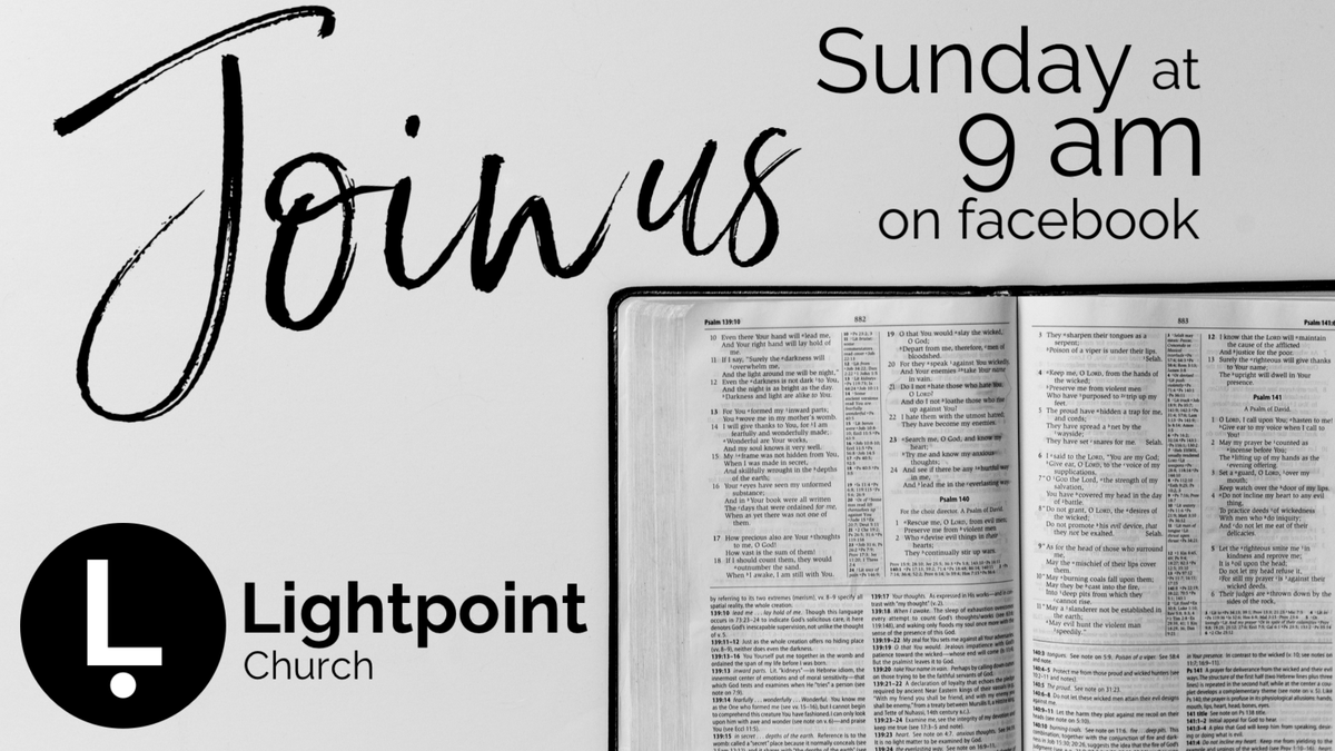 lightpointc's tweet photo. Join us tomorrow for our live service at 9AM via Facebook, our website https://t.co/0aZ2MX2DOC or our YouTube channel! Make sure to subtractive to our YouTube channel as well. We are continuing our series Hope- A Study in Ezekiel. #lightpointc #worship https://t.co/2lZtIRWO68