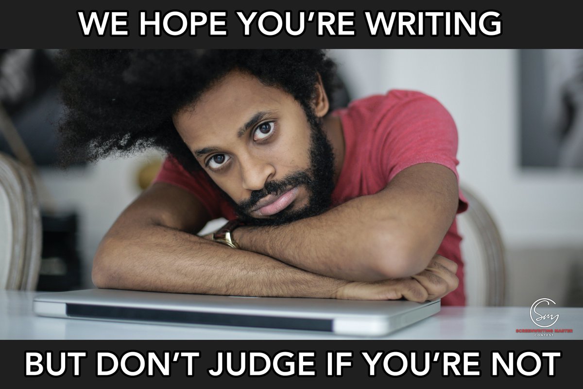 screenwritingm's tweet photo. If you're not being productive, that's cool with us. We're all processing this in different ways.  #writeifyouwant #chillifyoudont #screenwriting #screenwriters #screenwriter #filmmakers #film #filmmaking #writersofinstagram #filmmaker #directors #writer #screenplay #indiefilm https://t.co/J3dDEj1zUZ