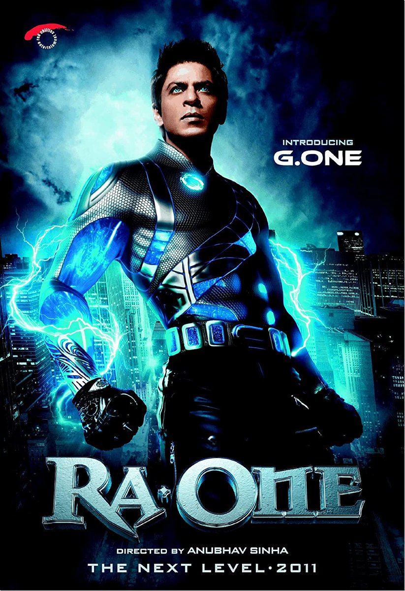 75th Bollywood film: #RaOneI don't care what anybody says I really enjoyed this movie!!  Yes there's a number of flaws but I liked the mix of entertaining scifi and emotional storyline. I liked SRK & Kareena's performances. This is superior to Krrish IMO  (it has more soul)