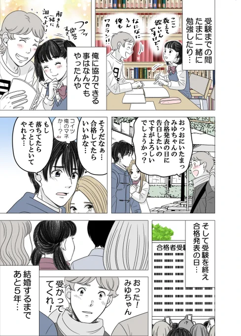 ある男が親友の妹と結婚するまで話⑮
#ある幼なじみが結婚するまでの話 