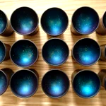 まるで星空…!コップに水を注いだ後の上から見た写真が素敵!