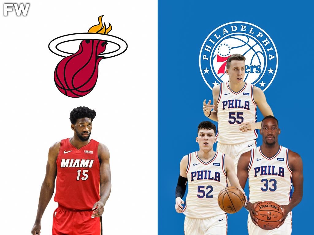 FadeawayWorld's tweet photo. NBA Rumors: Miami Can Send Three Young Players To The Sixers For Joel Embiid

 https://t.co/9cY0HvDJyl https://t.co/NDSl2wi5KQ