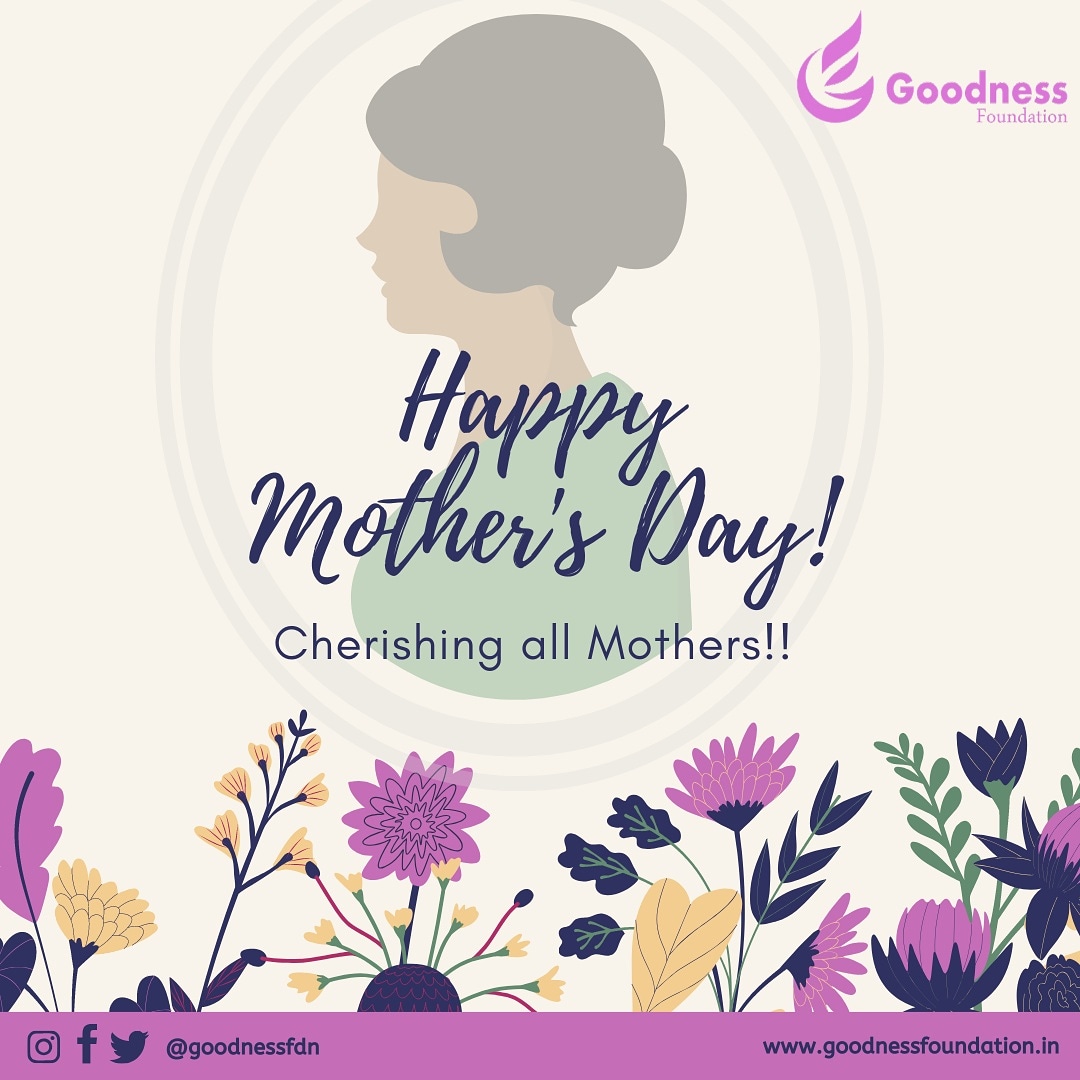 goodnessfdn's tweet photo. Every child needs a Mother,
Every family needs a Mother.
To show us Love and Care,
To teach us to Live and Care.
Happy Mother's Day to all mothers everywhere!
#mothersday2020 #GoodnessFoundation https://t.co/VIPlJB2osT