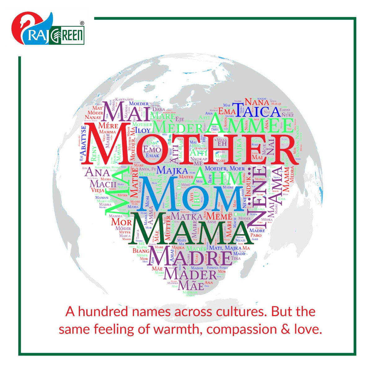 Rajgreengroup's tweet photo. From being first and the best playmates to giving us the much needed therapy to calm us down, our mothers have done everything for us!

This #MothersDay, let's recount all the little yet priceless efforts our mothers put for us everyday and thank them.

#HappyMothersday #Maa #Mom https://t.co/m4wgwAw76Q