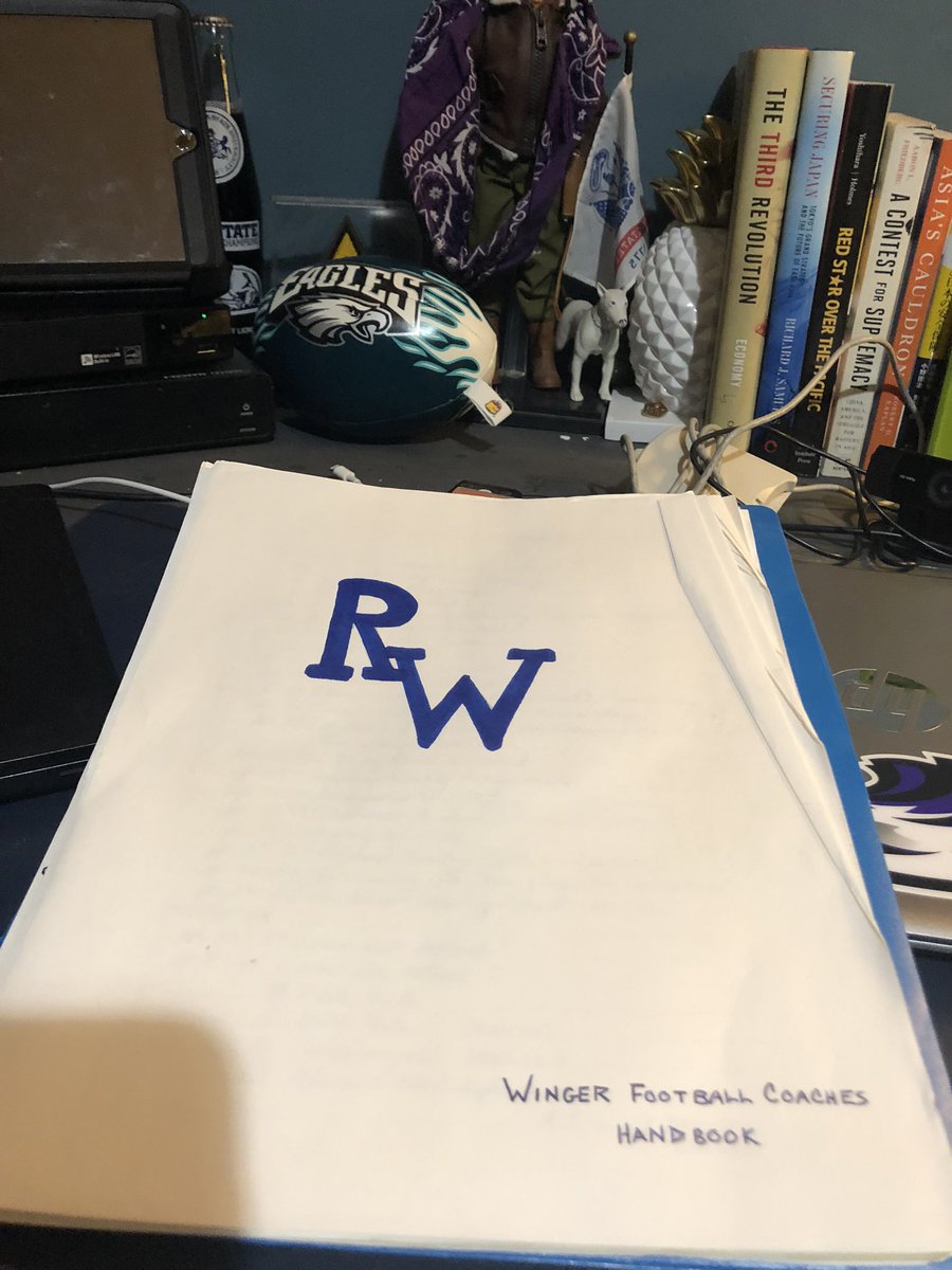 CoachFreier's tweet image. Cleaning my office closet &amp;amp; found my final project for @CSBSJU #CoachingMethods course (likely Spring 1987 if I recall).  I went away for 30 years.  But, I knew, if given the chance, I’d be back.  Bright spot in a tough time.  #BrickByBrick #commit2prepare (a long time ago)