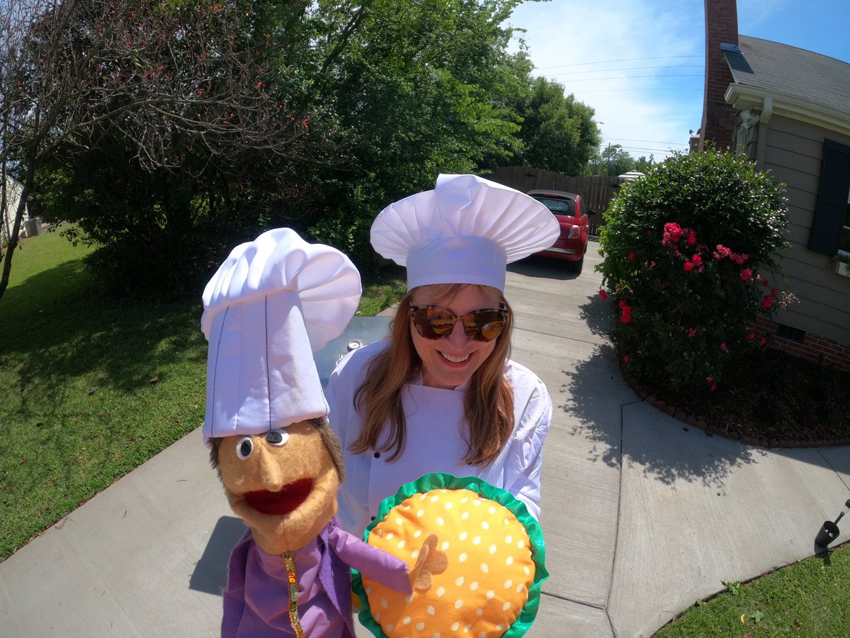 howeveralthough's tweet image. My girl and I grilled. It. Up. #frontyardcookout