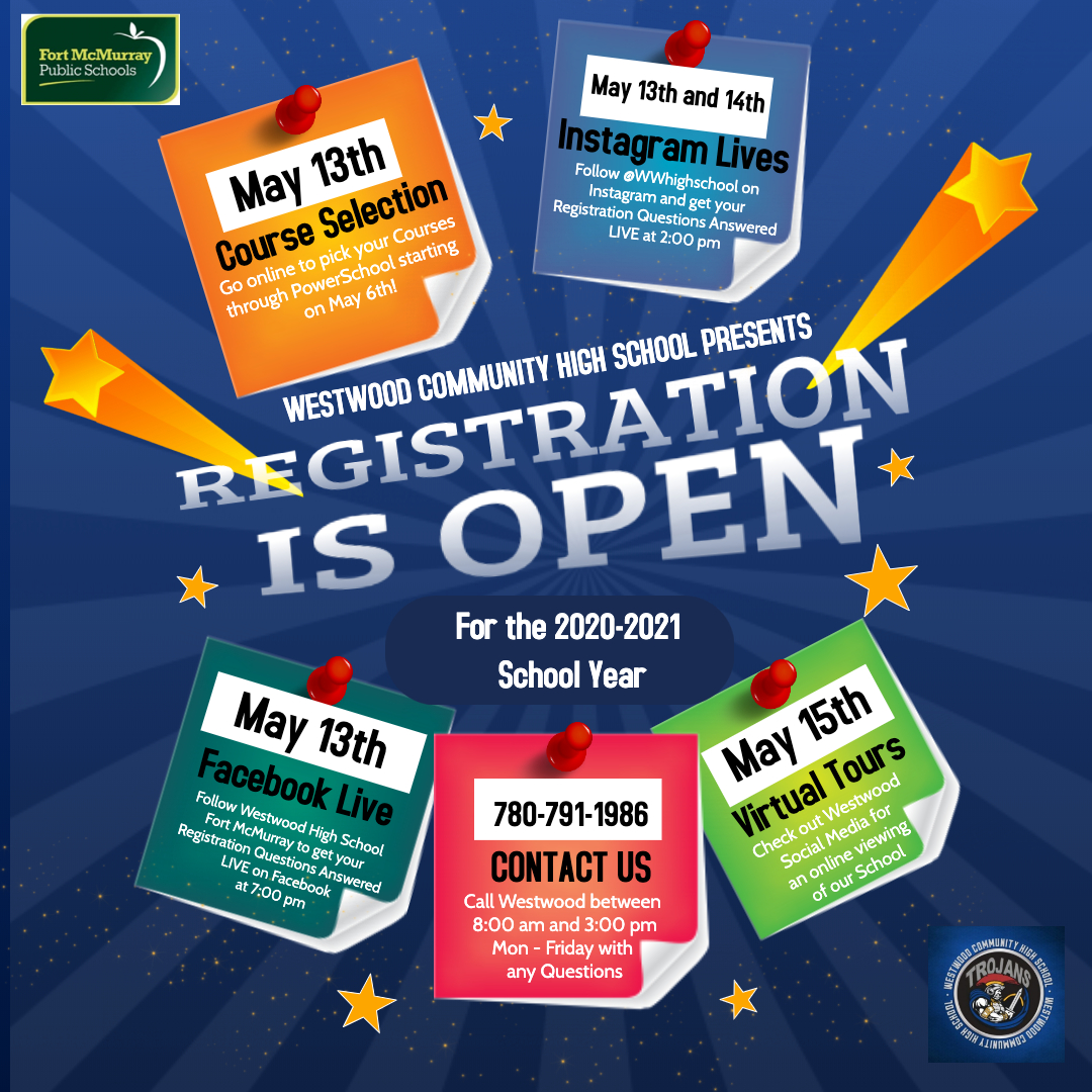 Westwood High School on Twitter "Registration is open at Westwood