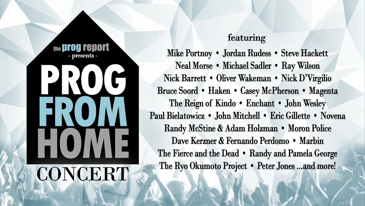 theprogreport's tweet image. Thanks for watching #ProgFromHome everyone.  The response exceeded our expectations.  The link is there now for everyone to watch when they can.  Share it with your friends!  youtu.be/vSKx4G_ICZc