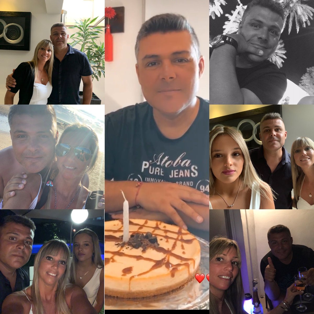 Feliz cumple 🎉 a mi amor, a mi mejor asador al que casi siempre está de buenas .... a mi jugador y técnico preferido , feliz cumple a vos <a href="/tanquegerk/">.</a>,  mi compañero de vida ❤️te amo