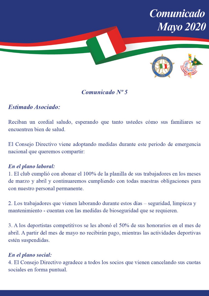 Circolo Perú tweet media