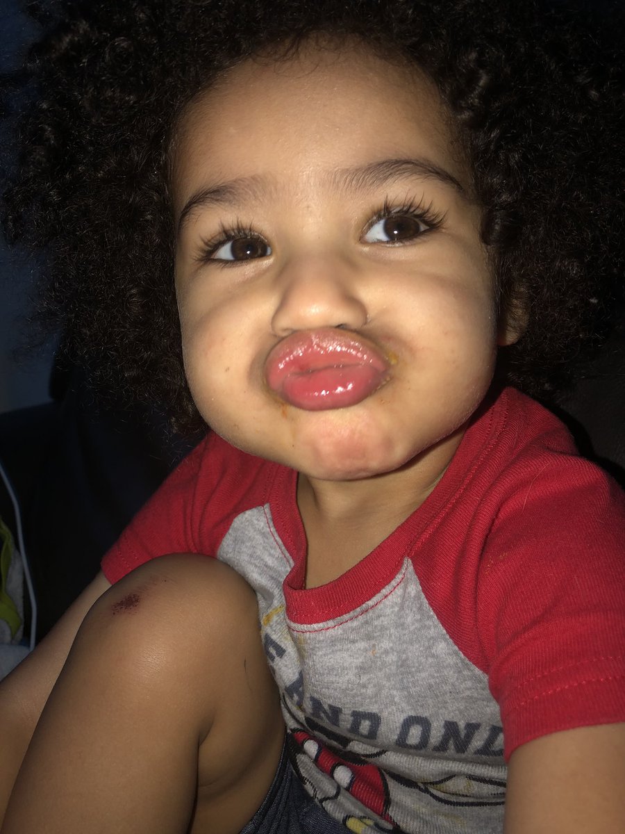 no wonder our baby so cute 😩