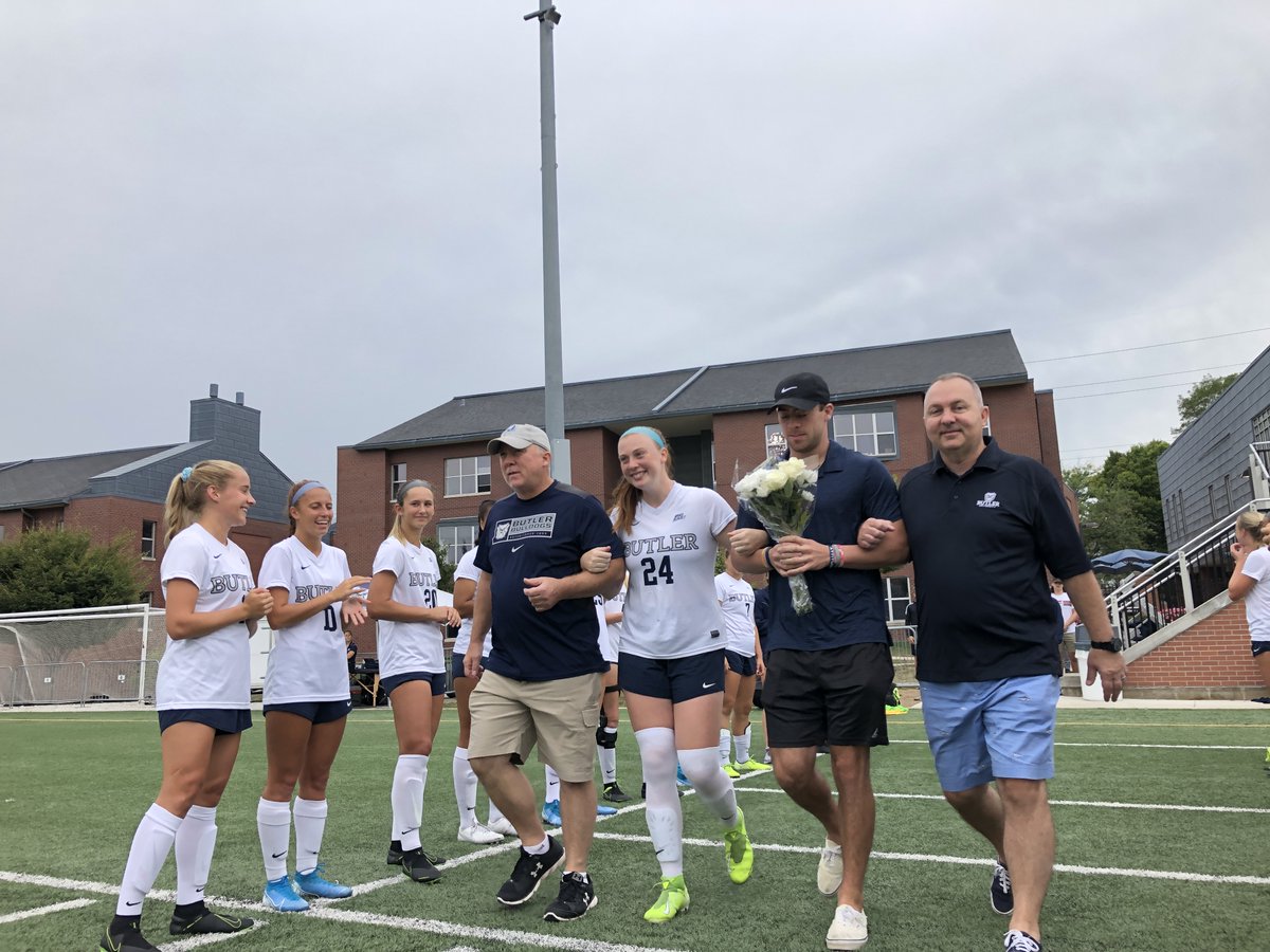 ButleruWSoccer's tweet photo. Congratulations to Alyssa, Lauren Taylor, and Macy! Our grads celebrated a special degree conferral from @butleru today.
#ButlerWay | #ButlerGrad🐶🎓 https://t.co/DXBwjYaj7b