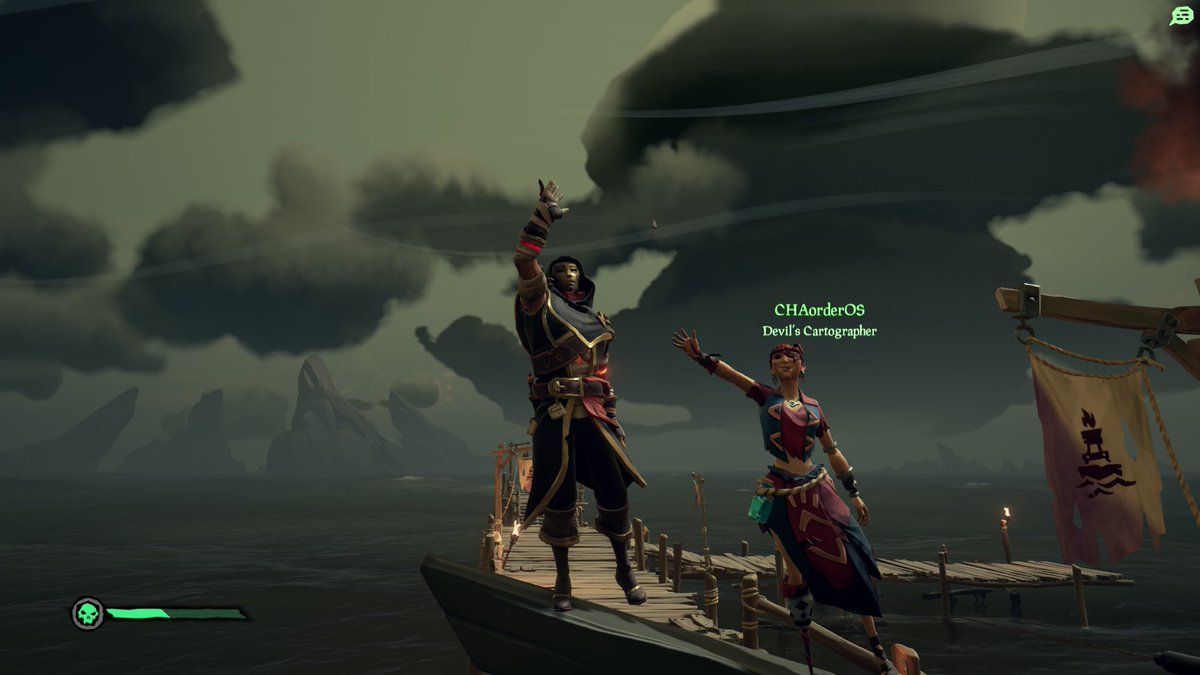 djscail's tweet photo. Digging these new outfits! 
#PCGaming #Xbox #SoT #BeMorePirate #gaming #creatorcrew #djscail #SoTShot #JSEGaming https://t.co/thKQ42aMg9