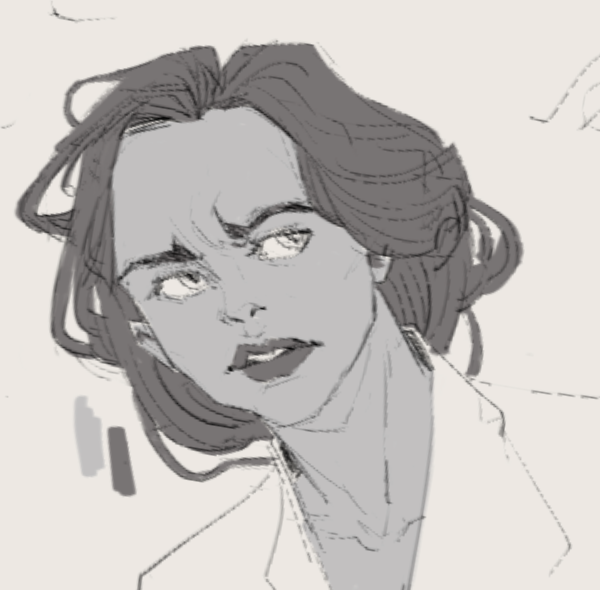 KataMataka's tweet photo. Practice, maybe later I will put values 🦈#Portrait #Dailypractice #drawing #sketch #digitalart #painting #ilustracion #study https://t.co/36xCLyRfrA
