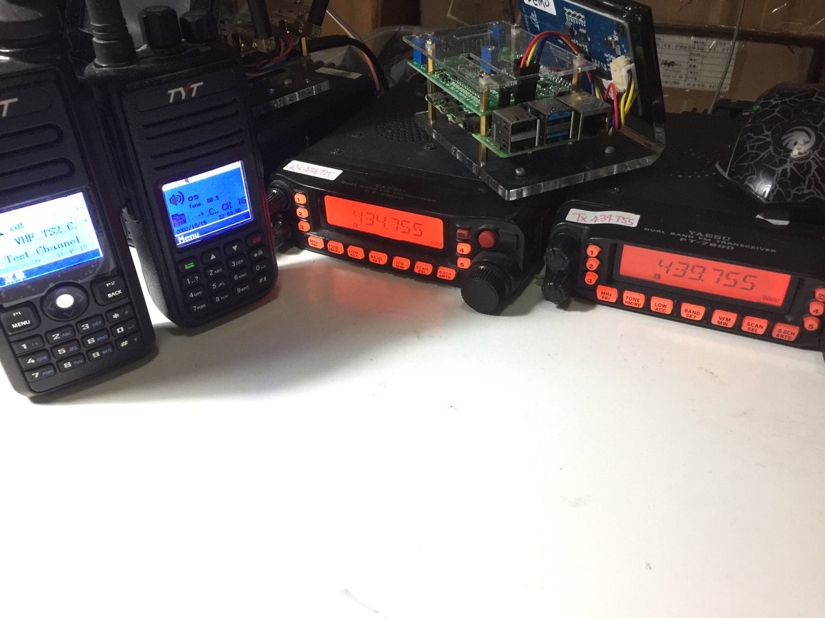 Winters_CN's tweet image. MMDVM repeater firmware and mmdvmhost add FM mode, testing...