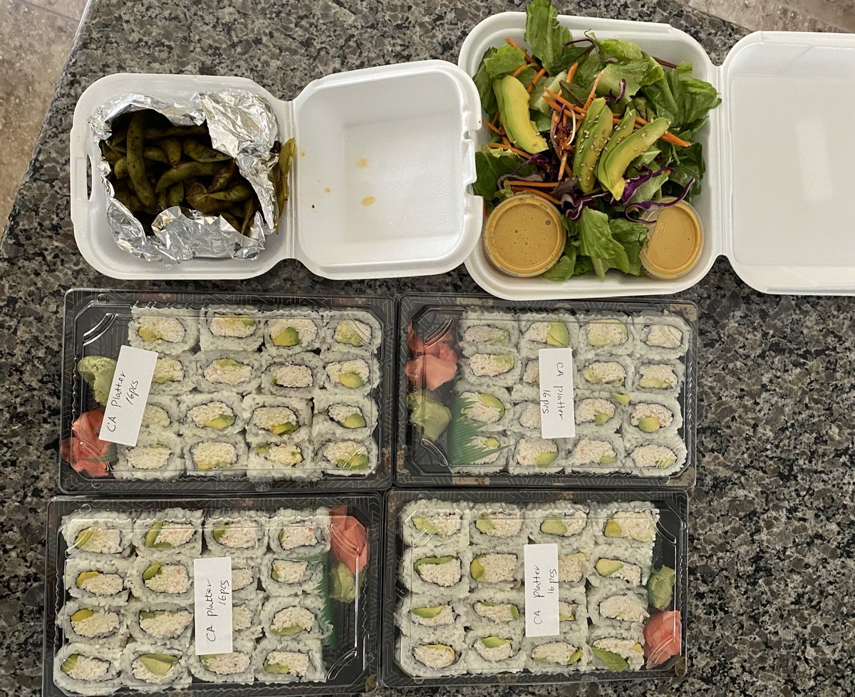 BrainHarrington's tweet photo. Today’s bomb lunch brought to you by @fold_app and @UberEats 

#StackingSatsSaturday https://t.co/xJ0LY0Rr6p