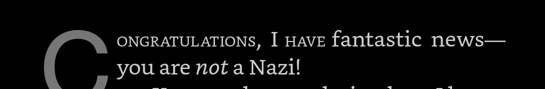 I mean I know I am not a nazi, but are you saying that no one who has read your book or is reading your book a nazi? I somehow doubt that.  #DontBurnThisBook